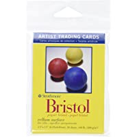 Strathmore 307809 - Tarjetas para artista- 2-5 x 3-5 pulgadas- superficie de vitello- 20 hojas